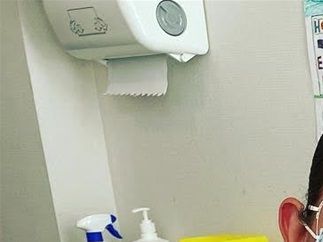 En la sesión clínica sobre bombas de perfusión.
